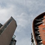 Modern architecture in Den Bosch(Paleiskwartier)