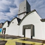 Modern architecture in Den Bosch(Paleiskwartier).