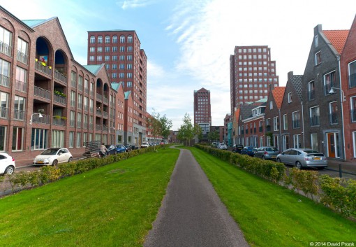 de Foortse Torens in Amersfoort Vathorst, aanzicht vanaf het Blokzijlpark