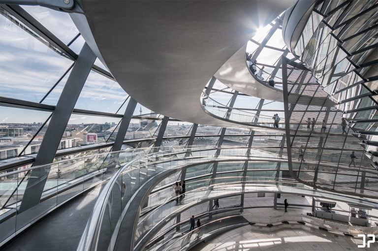 Reichstag Berlin - Inside the dome
